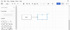 c. Click "Edit" to open the actual Special Editor (in this case DrawIO Diagram Editor)